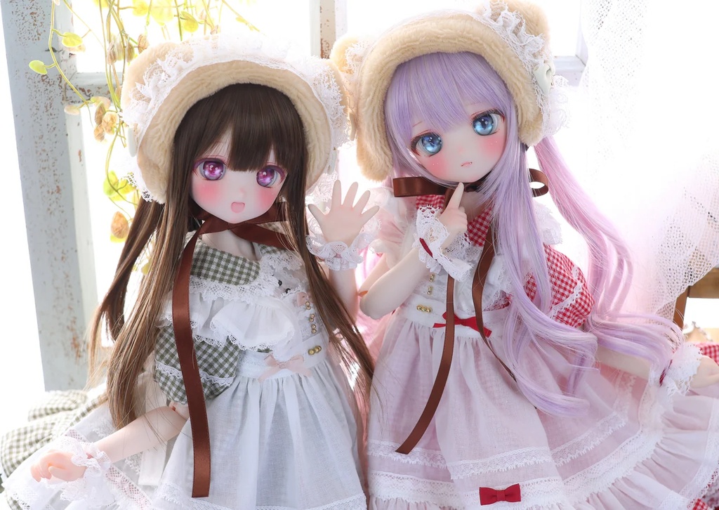 MDD / DD / 1/4 TinyFox PEKO / KUMAKO【クマ耳ヘッドドレス】【Bear-Ear Headdress】