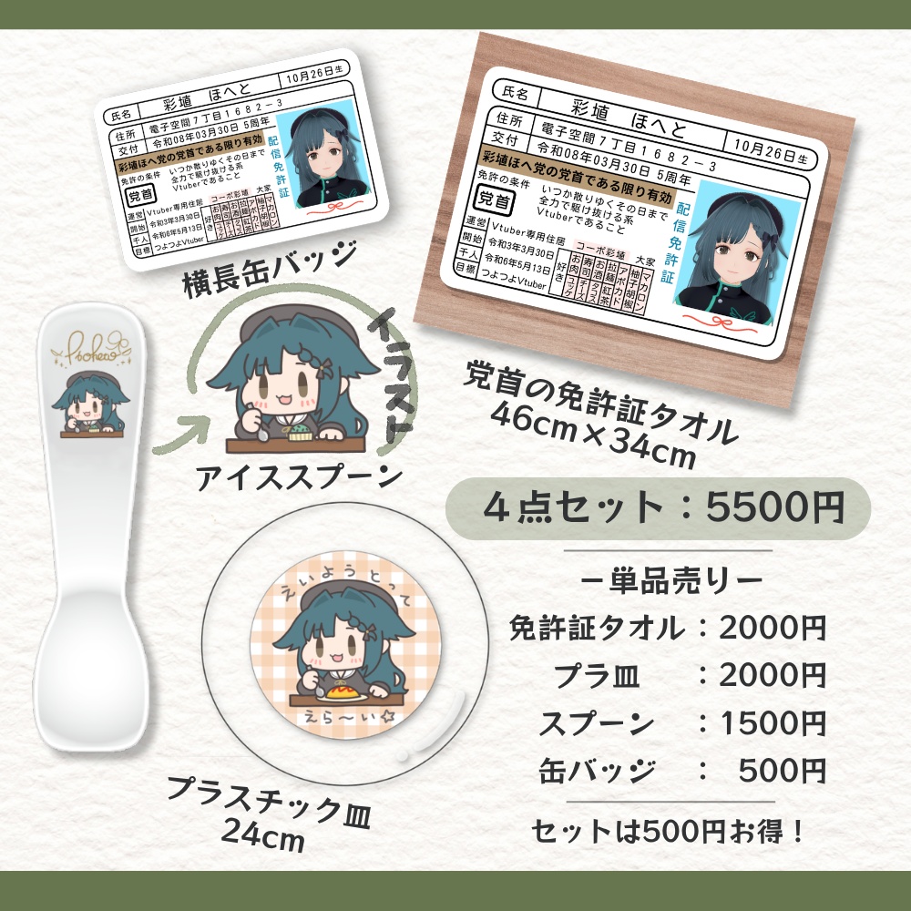 ５周年記念グッズセット