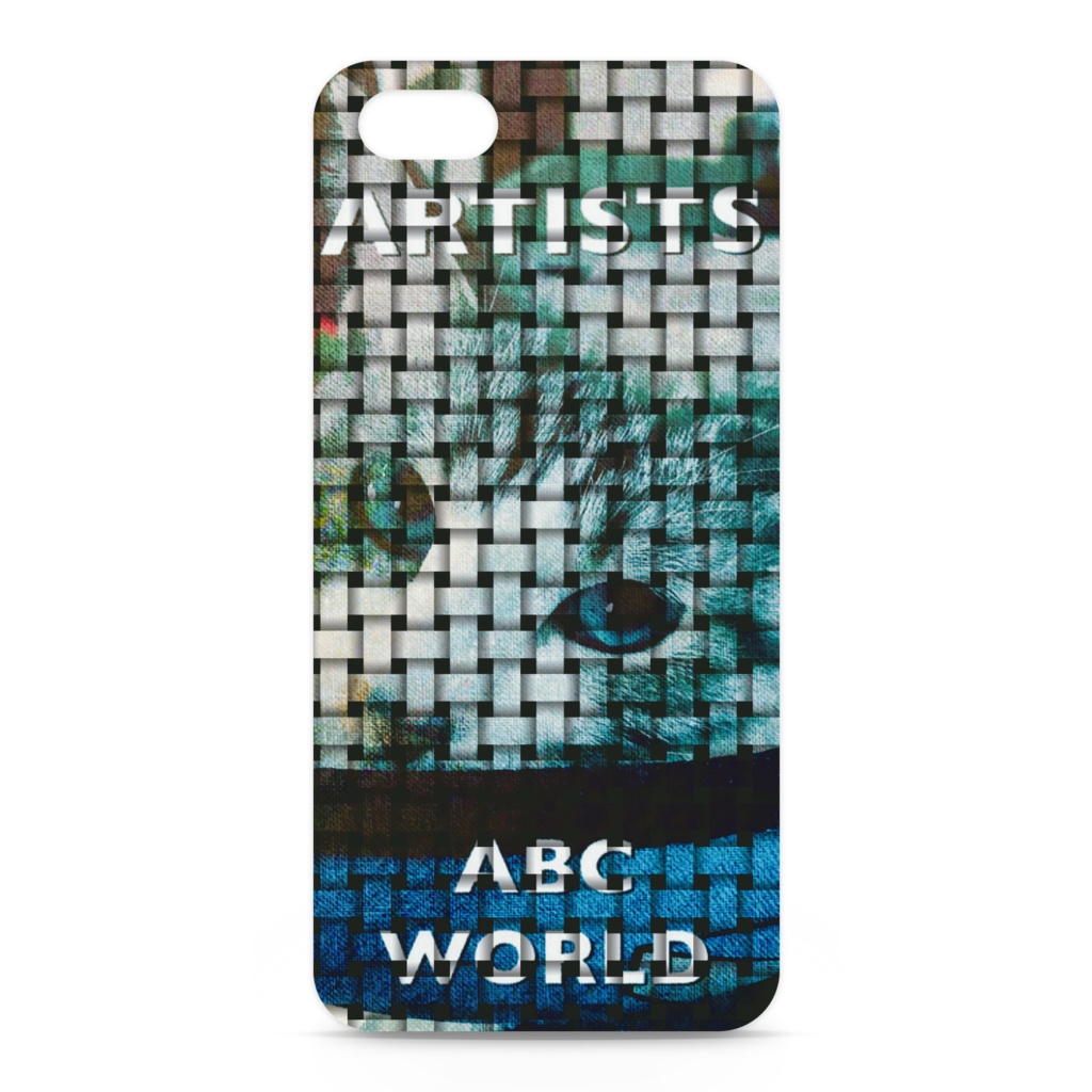 ARTISTS iPhoneケース ABC WORLD 猫