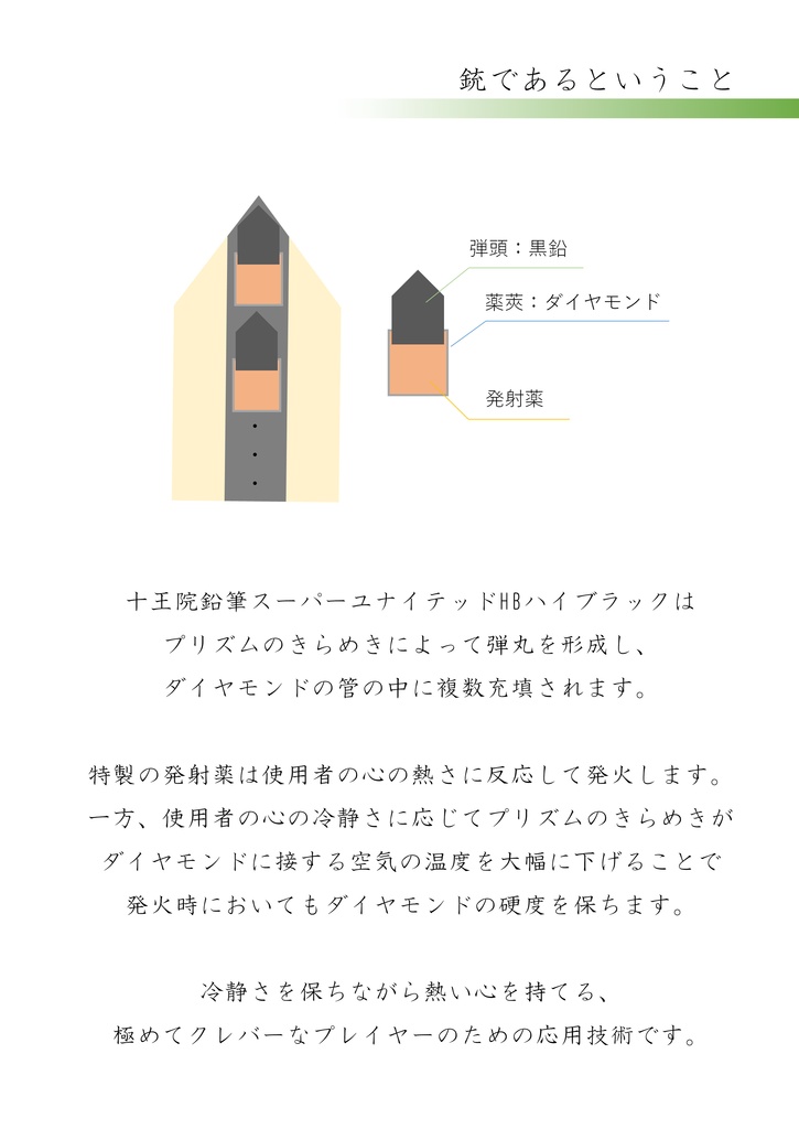 【あんしんBOOTHパック】十王院鉛筆株式会社超ヒットロングセラー商品 スーパーユナイテッドHBハイブラック 商品紹介パンフレット