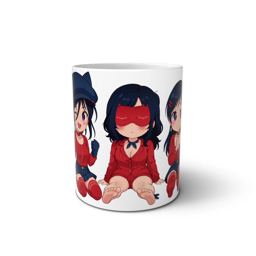 Cappy Mita Sleepy Mita Kind Mita Chibi Cute Cup