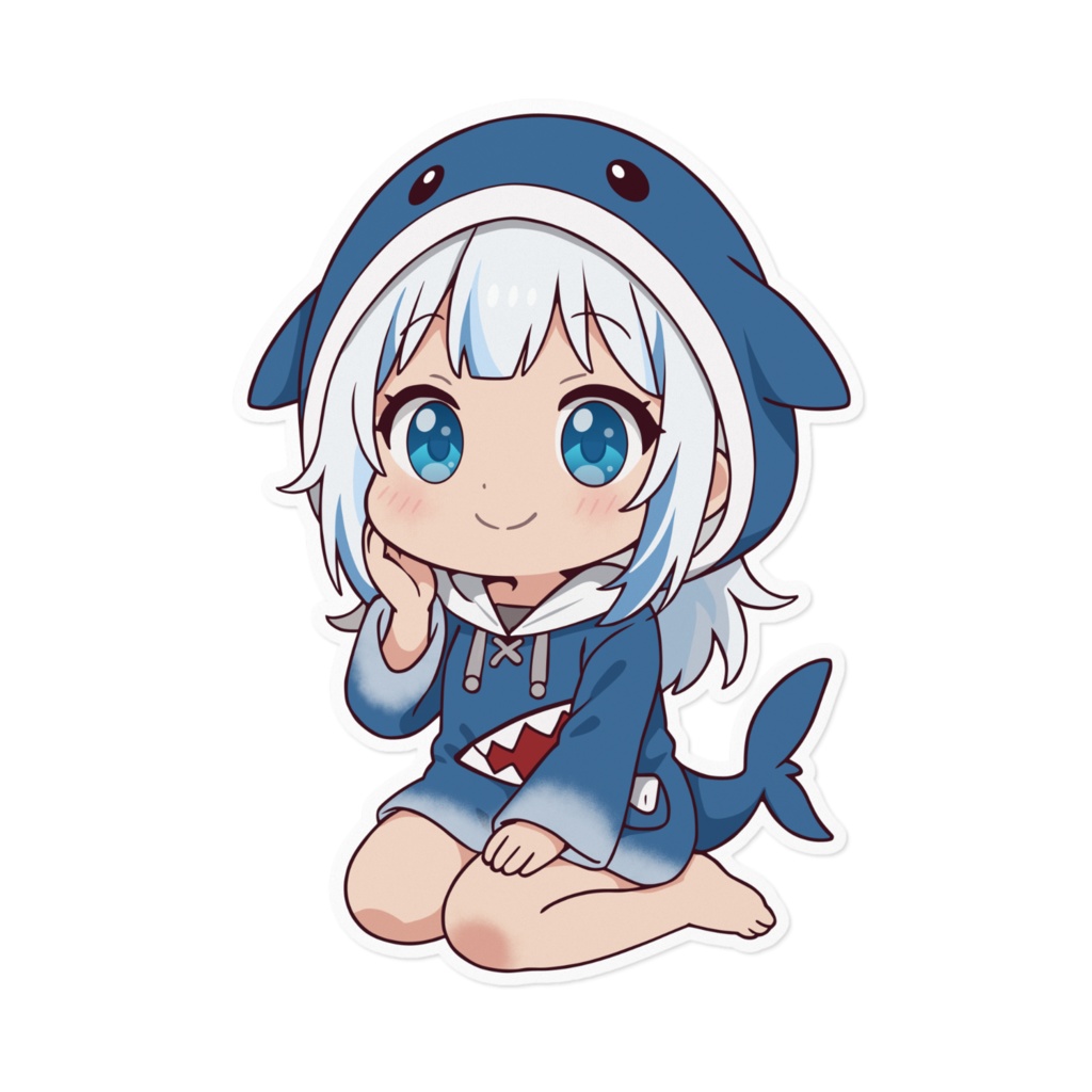 Gawr Gura Chibi Shark Idol