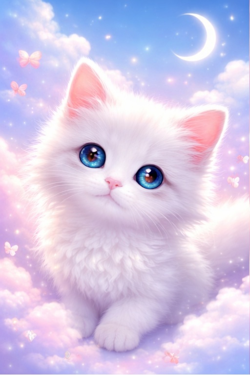 猫のスマホ壁紙セット（PNG／高画質）