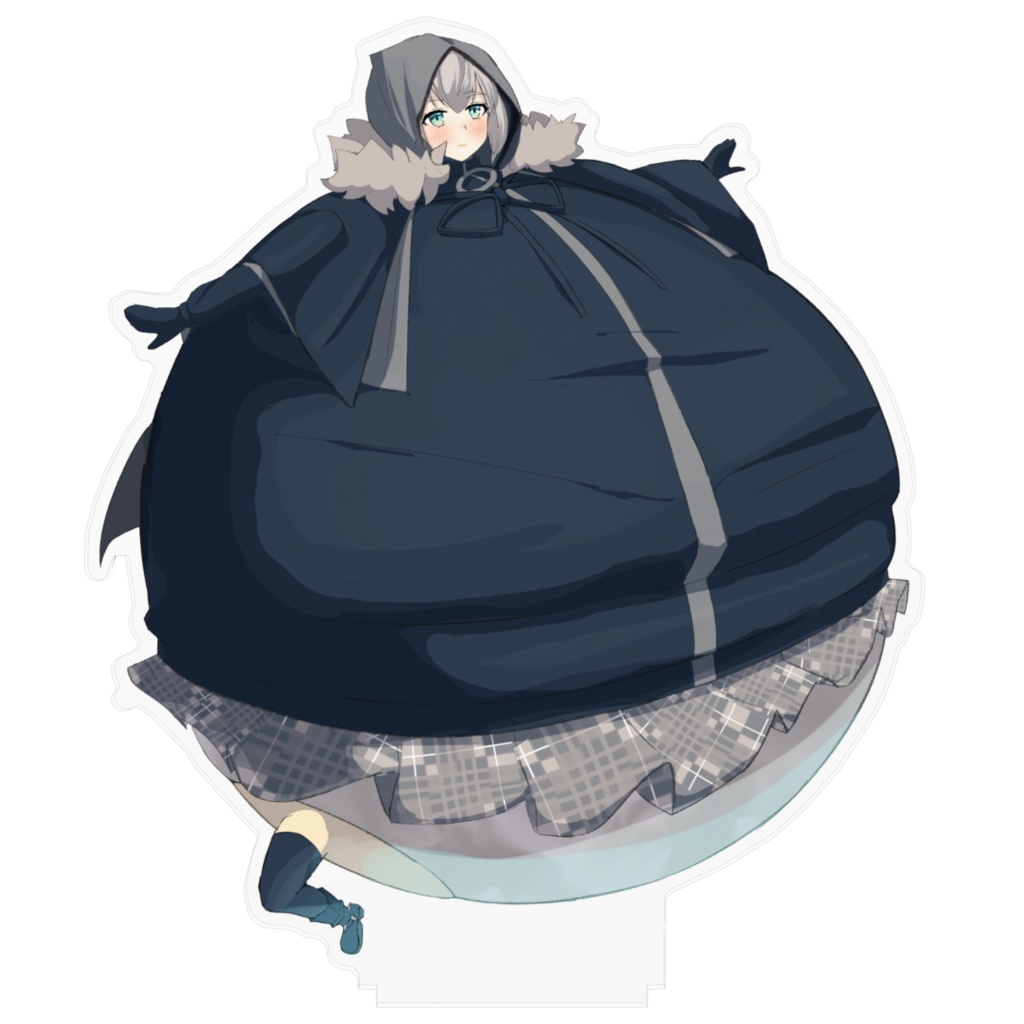 グレイ膨体アクリルフィギュア