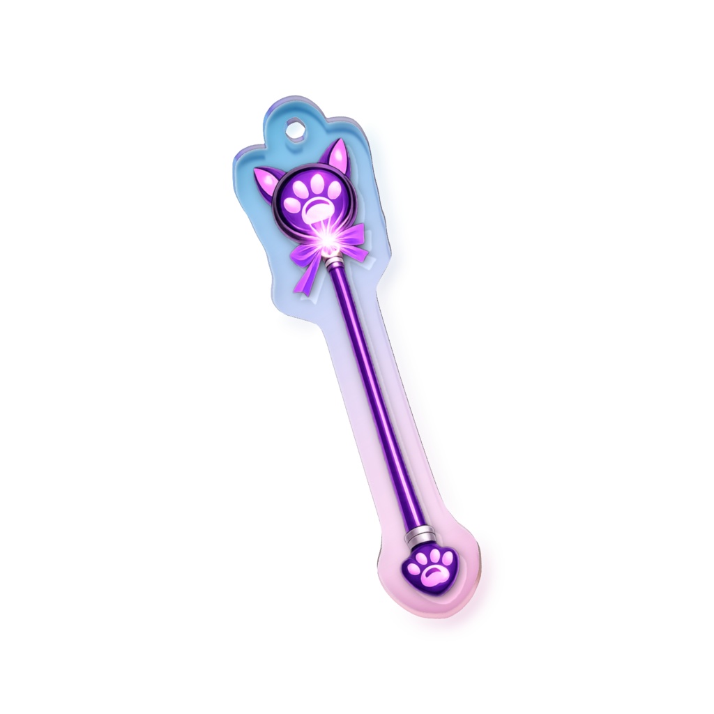 にこちゃん魔法ステッキアクキー