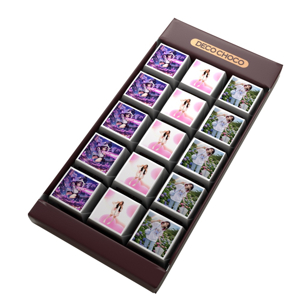 にこちゃん応援チョコ