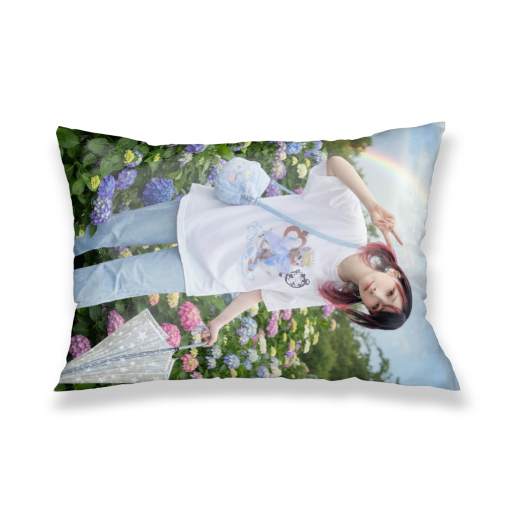 43×63にこちゃん枕カバー