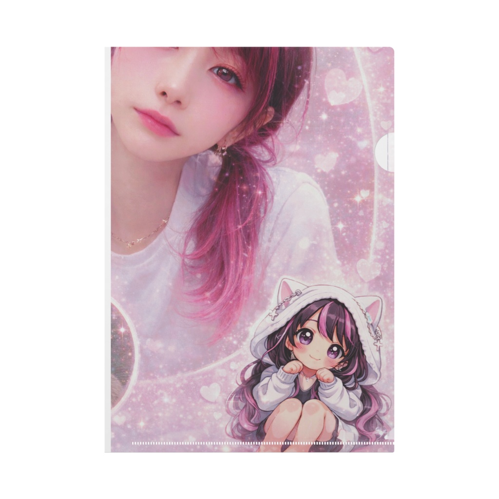 ときめき魔法クリアファイル