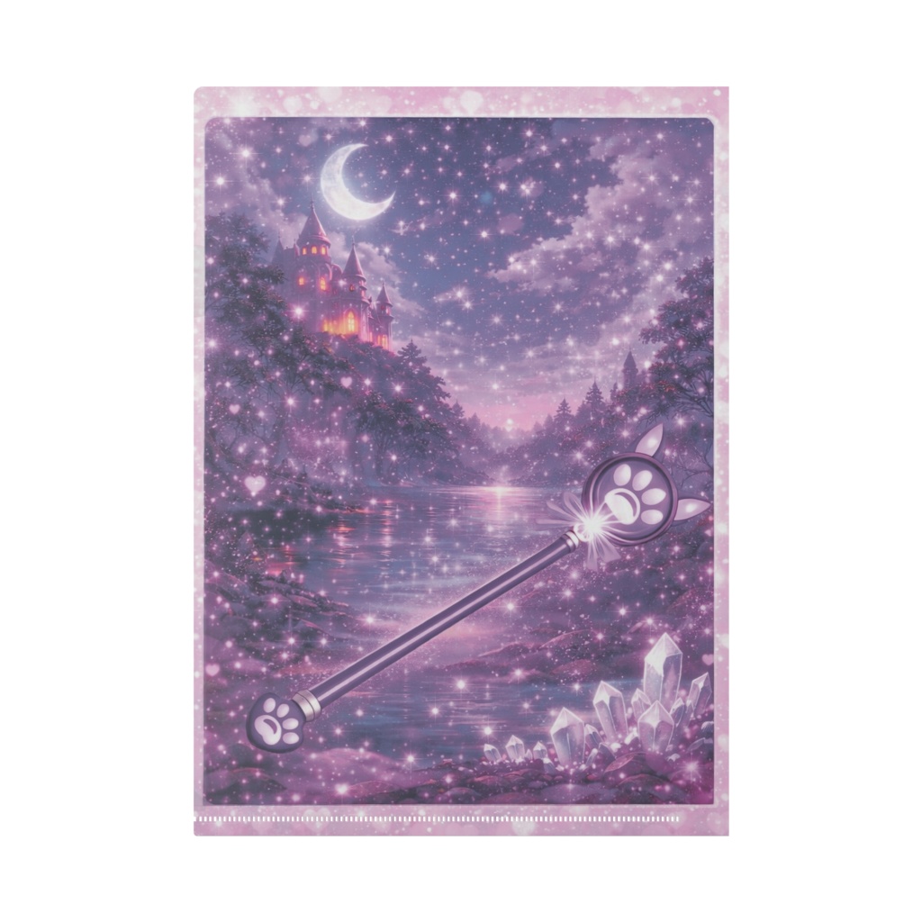 ときめき魔法クリアファイル