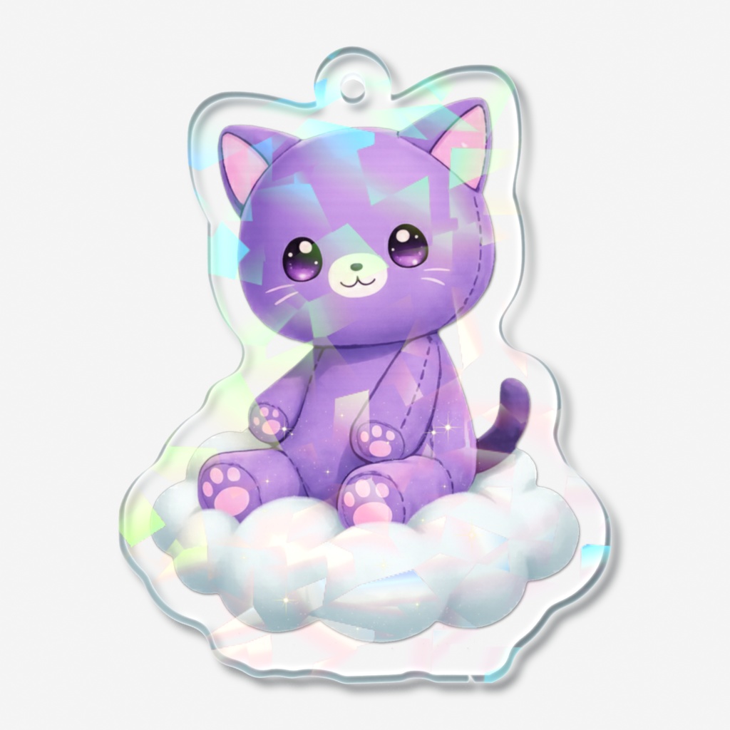 5cmホログラムぬいぐるみアクキー