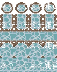 【マップチップ】RPGに使いやすい!森と緑の素材【ウディタ規格】