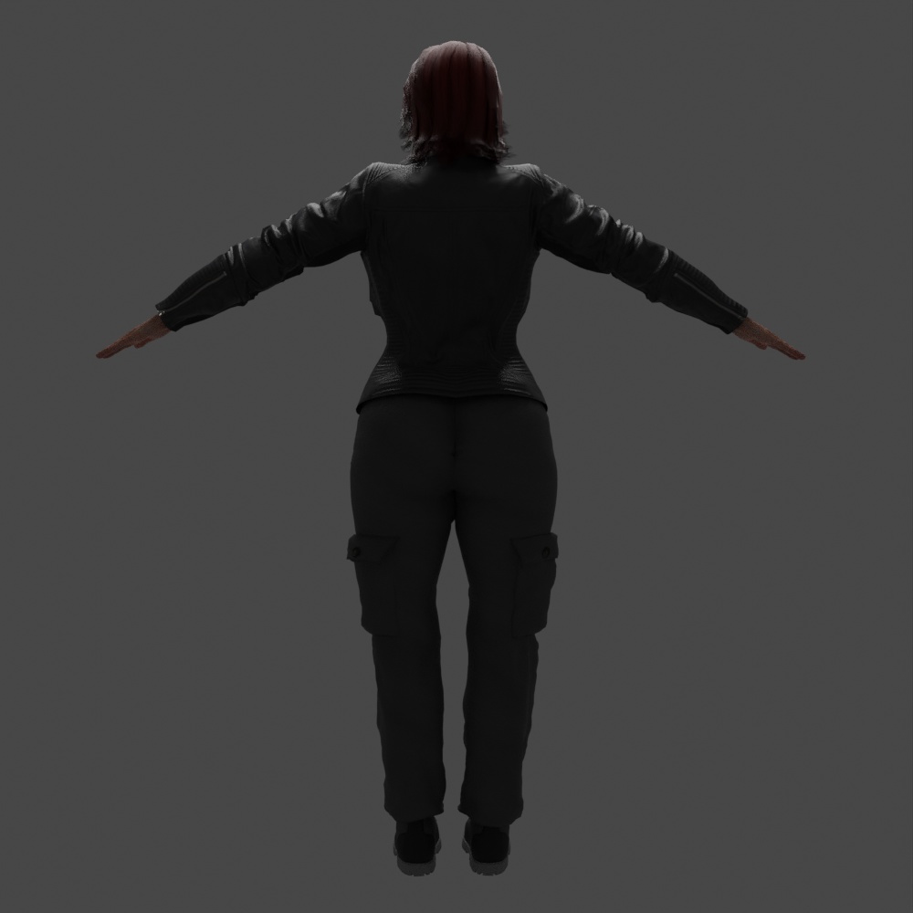Biker Female - 3dthingy - 4/4