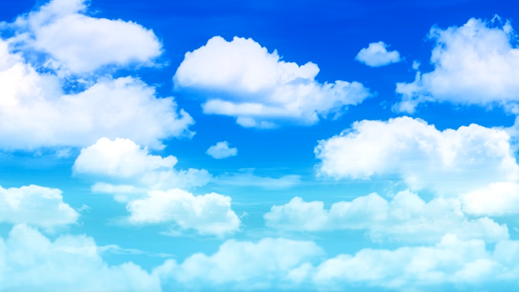 空　春の空　アニメーション　ループ動画