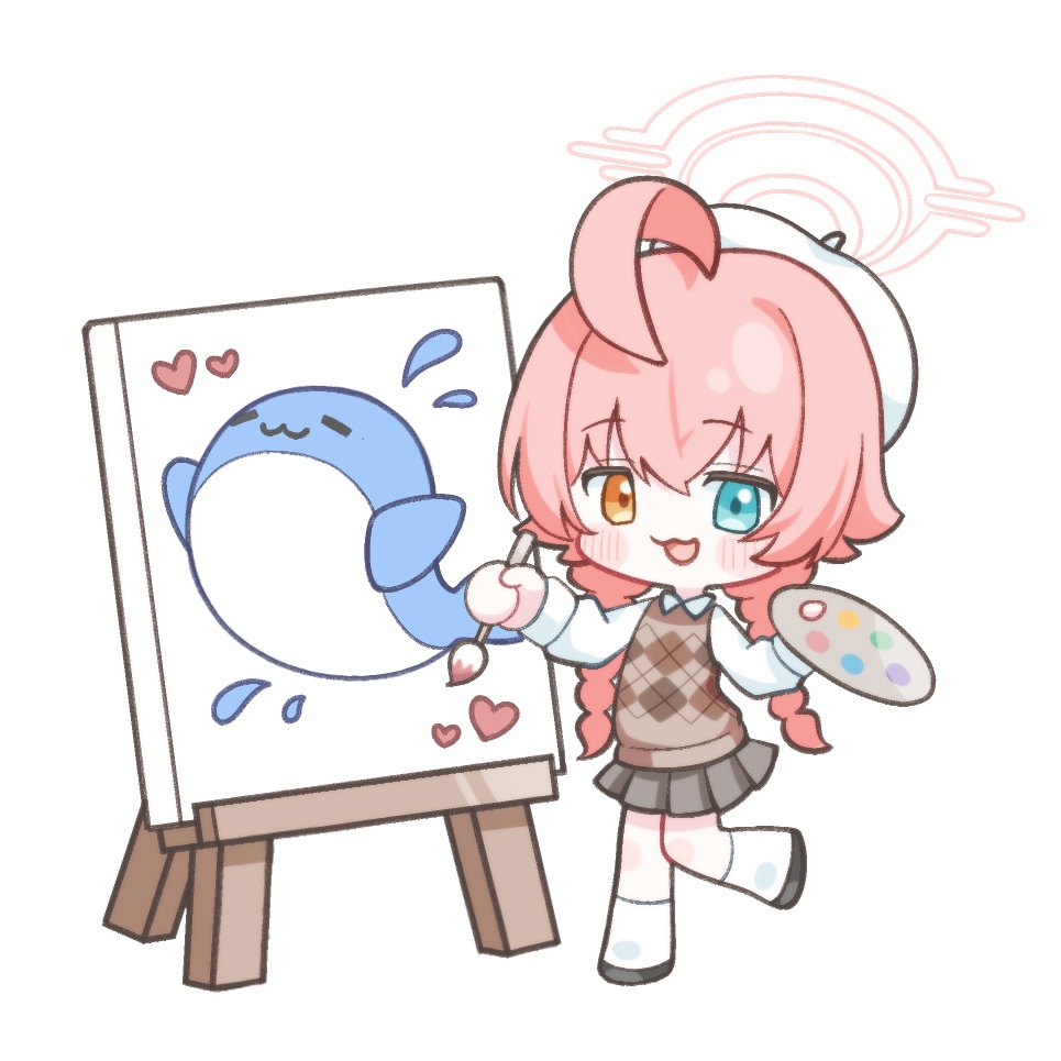 芸術の秋ホシノ　ミニアクリルスタンド