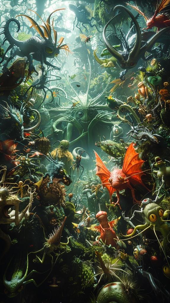 キモカワ×ダークファンタジー×SF Otherworld Eden – Vol.06(35画像セット)