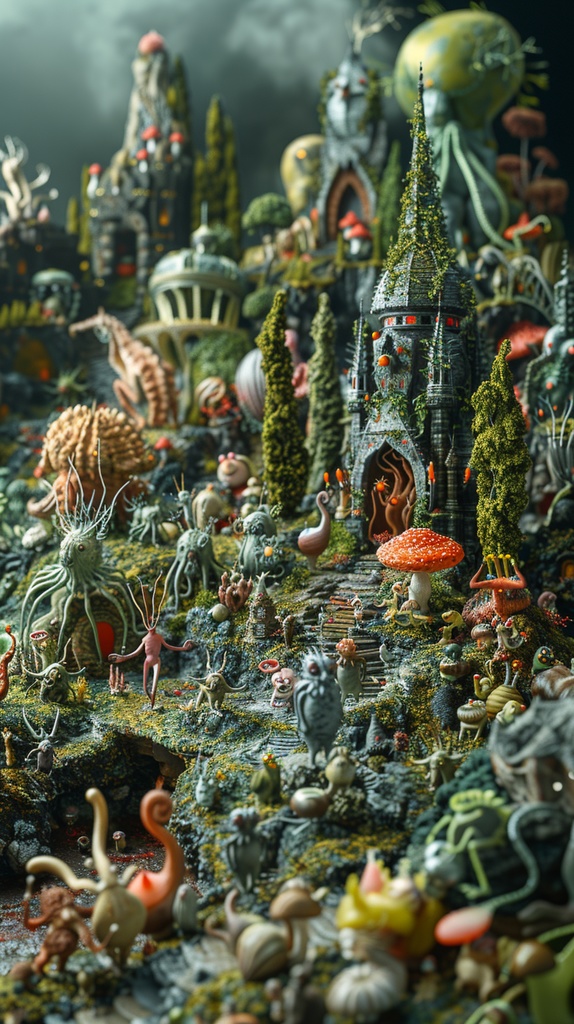 キモカワ×ダークファンタジー×SF Otherworld Eden – Vol.06(35画像セット)