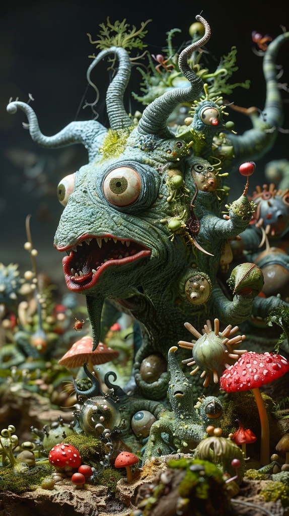 ダークSF×クリーチャー背景 Otherworld Eden – Vol.11(35画像セット)