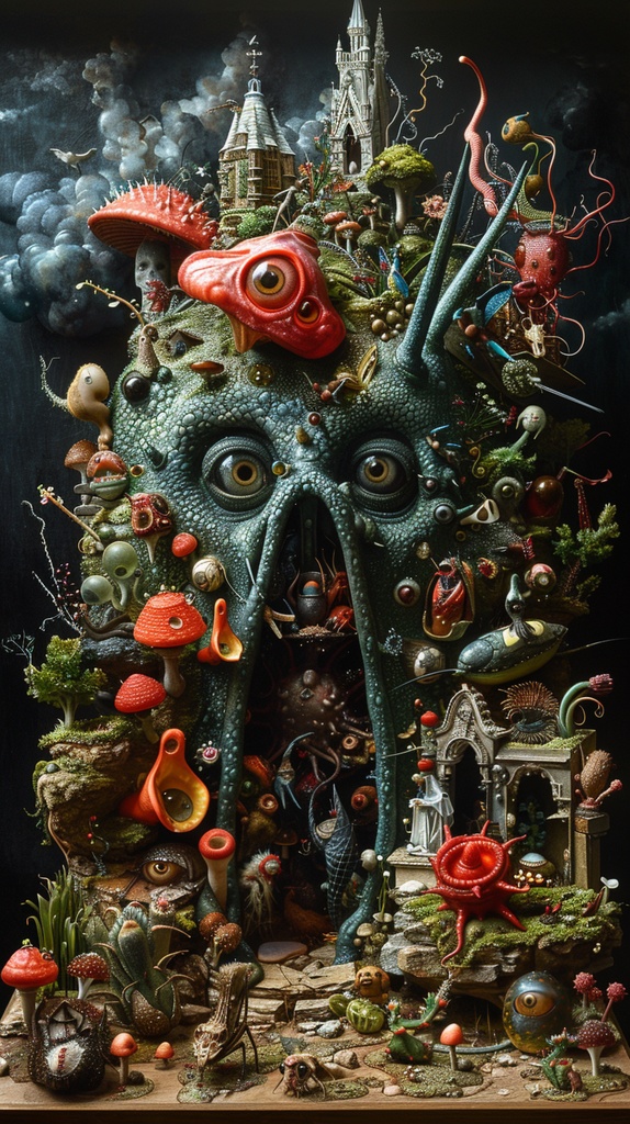 ダークSF×クリーチャー背景 Otherworld Eden – Vol.11(35画像セット)