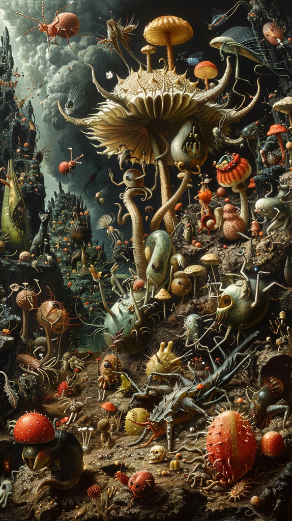 ダークSF×クリーチャー背景 Otherworld Eden – Vol.11(35画像セット)