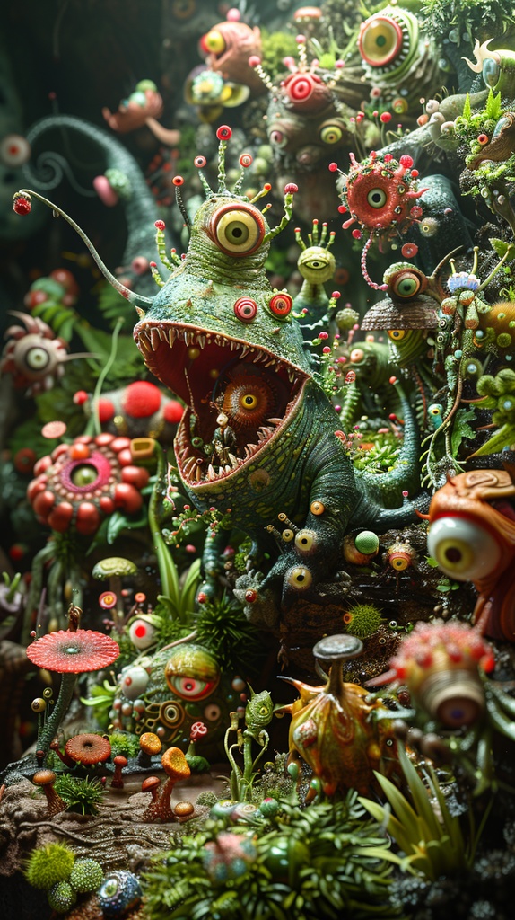 ダークSF×クリーチャー背景 Otherworld Eden – Vol.11(35画像セット)