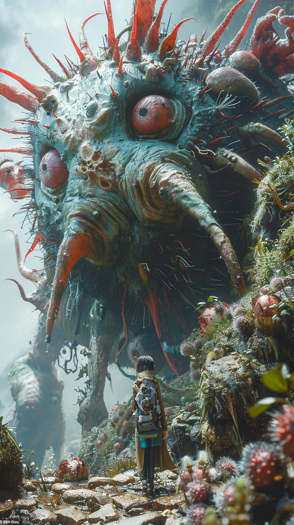 ダークSF×クリーチャー背景 Otherworld Eden – Vol.11(35画像セット)