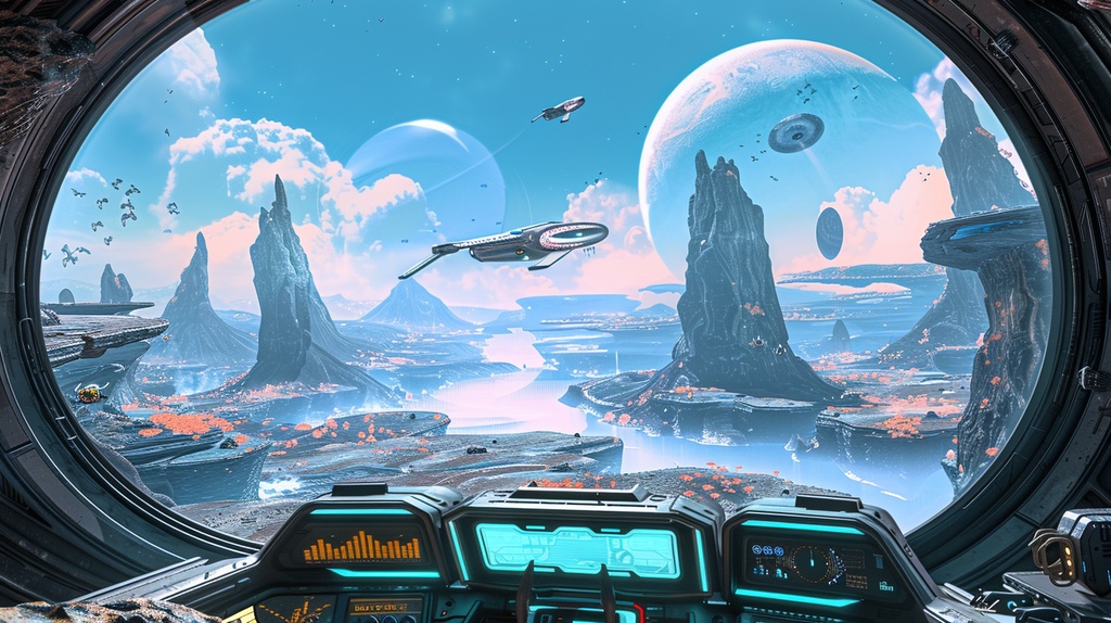 TRPG×Background Otherworld Cockpit View – Vol.04(15画像セット)