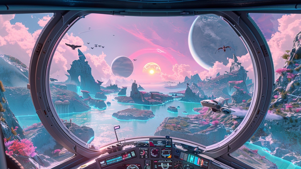 TRPG×Background Otherworld Cockpit View – Vol.04(15画像セット)