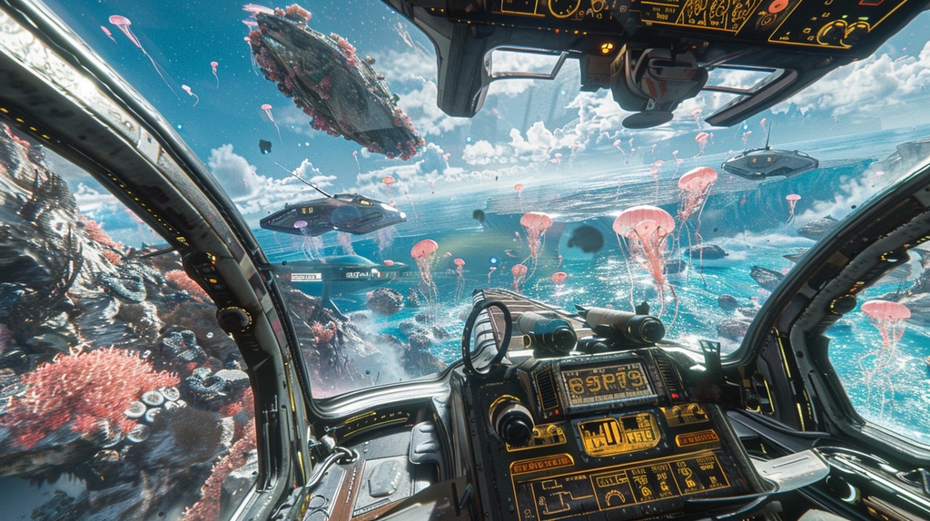 TRPG×Background Otherworld Cockpit View – Vol.04(15画像セット)