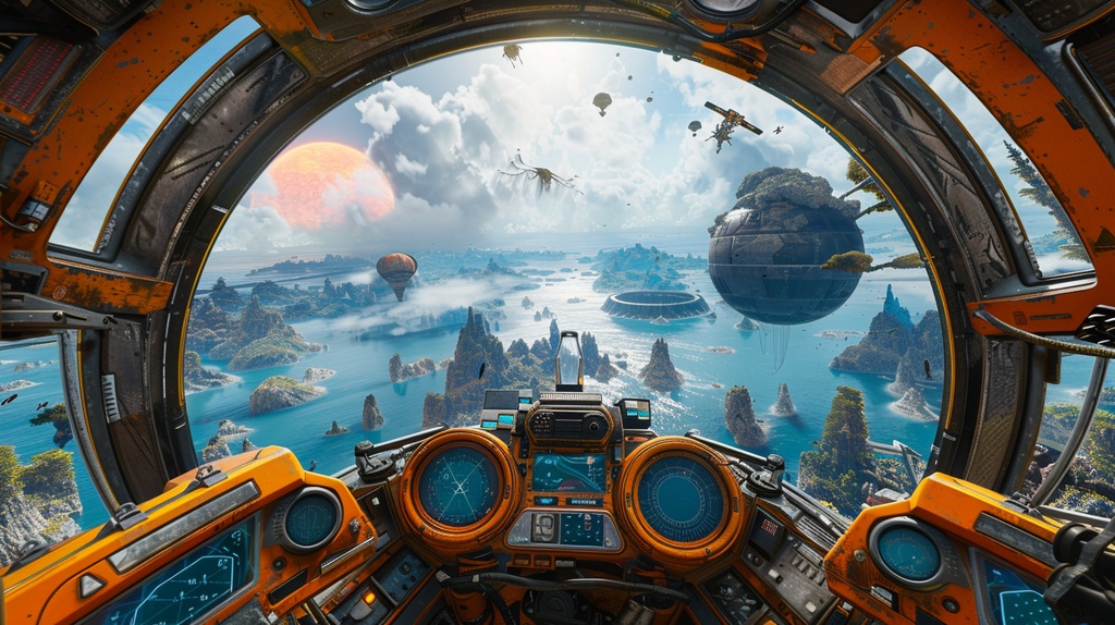 TRPG×Background Otherworld Cockpit View – Vol.04(15画像セット)