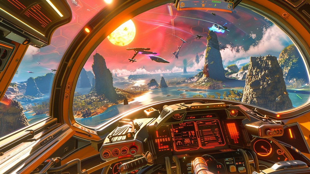 TRPG×Background Otherworld Cockpit View – Vol.04(15画像セット)