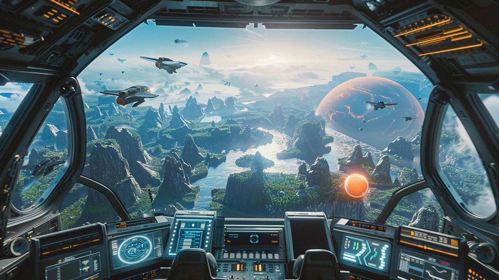 TRPG×Background Otherworld Cockpit View – Vol.04(15画像セット)