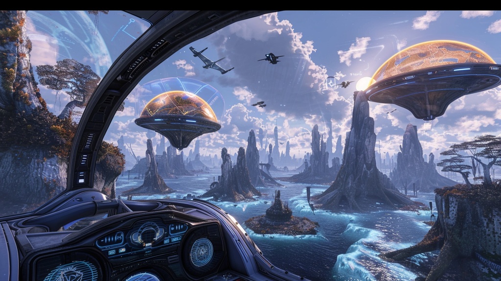 TRPG×Background Otherworld Cockpit View – Vol.04(15画像セット)