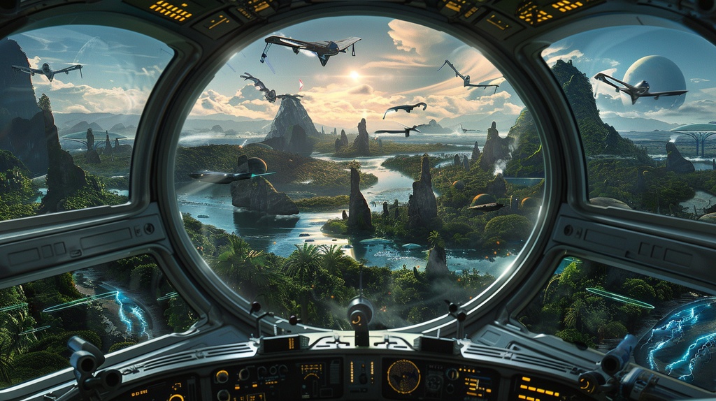 TRPG×Background Otherworld Cockpit View – Vol.04(15画像セット)