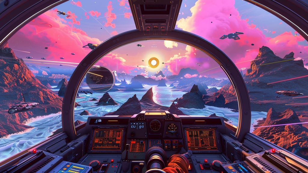 TRPG×Background Otherworld Cockpit View – Vol.04(15画像セット)