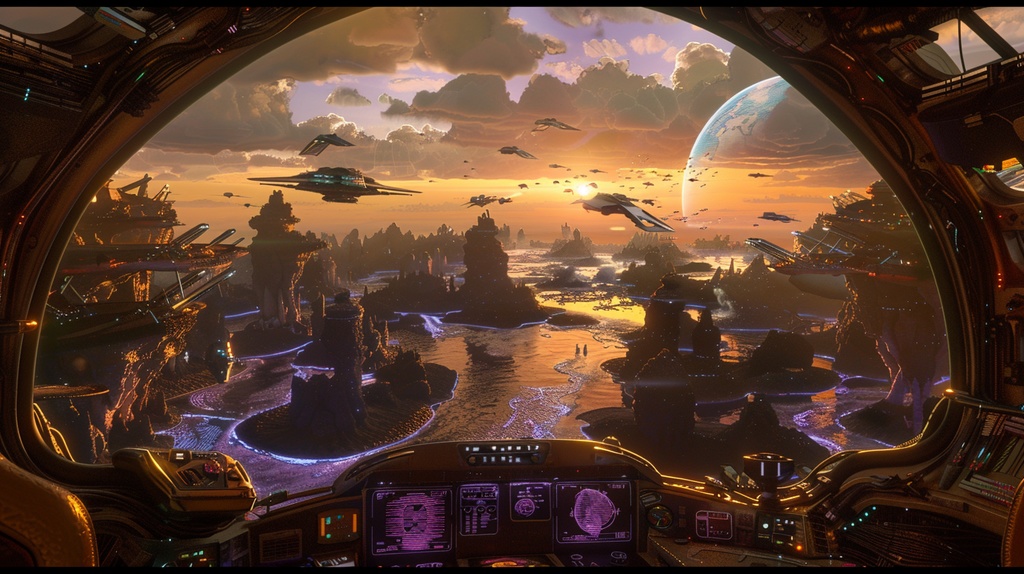 TRPG×Background Otherworld Cockpit View – Vol.04(15画像セット)