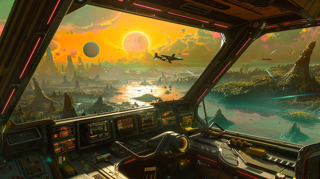 TRPG×Background Otherworld Cockpit View – Vol.04(15画像セット)