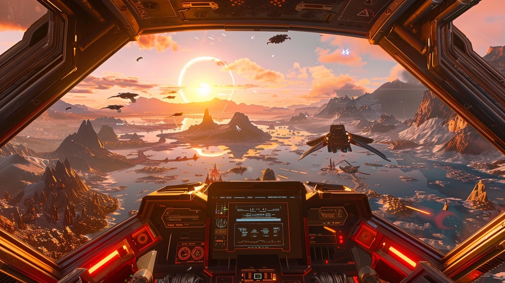 TRPG×Background Otherworld Cockpit View – Vol.05(15画像セット)