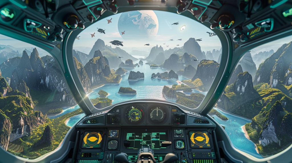 TRPG×Background Otherworld Cockpit View – Vol.05(15画像セット)