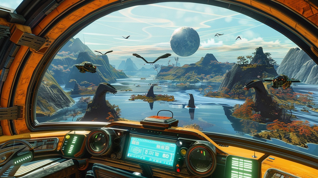 TRPG×Background Otherworld Cockpit View – Vol.05(15画像セット)