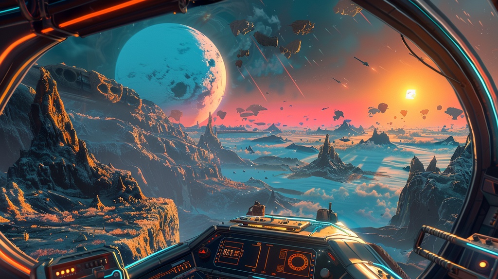 TRPG×Background Otherworld Cockpit View – Vol.05(15画像セット)