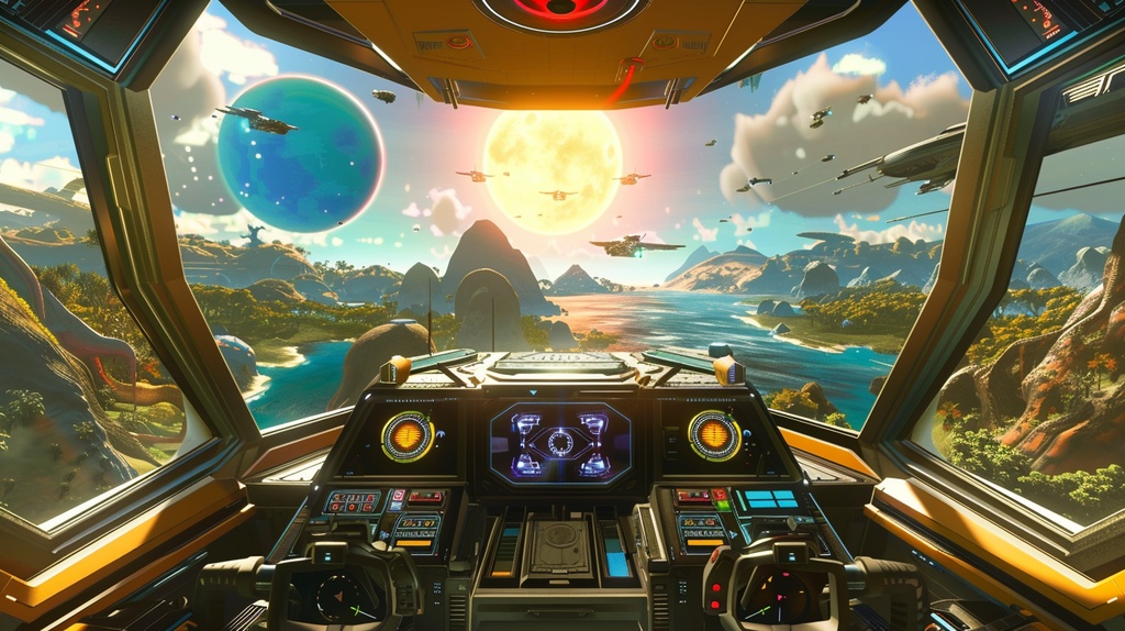 TRPG×Background Otherworld Cockpit View – Vol.05(15画像セット)