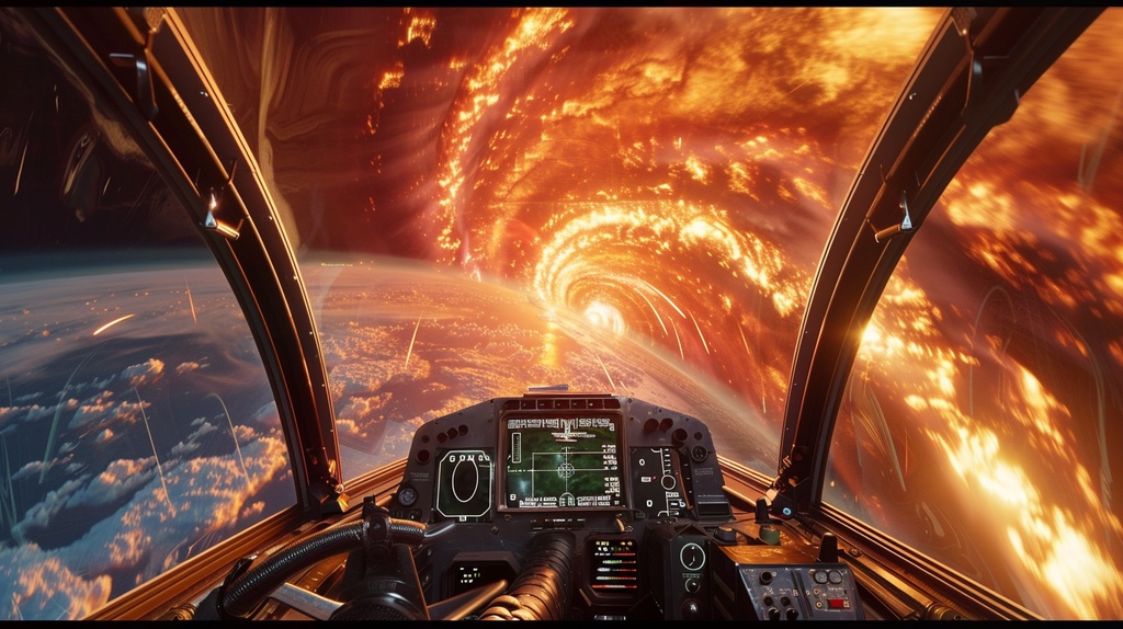 VTuber×Background Otherworld Cockpit View – Vol.06(15画像セット)