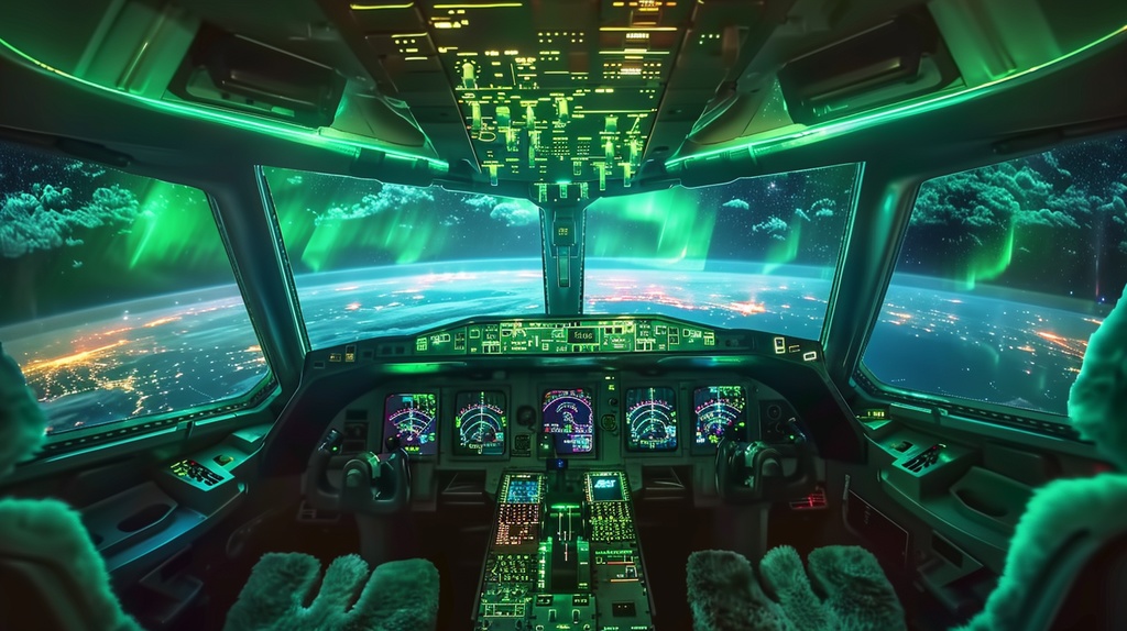 Pilot View×Background Otherworld Cockpit View – Vol.08(15画像セット)
