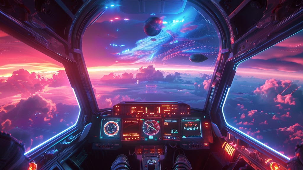 Pilot View×Background Otherworld Cockpit View – Vol.08(15画像セット)