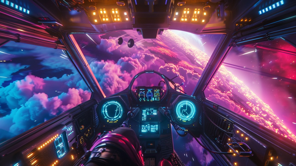 Pilot View×Background Otherworld Cockpit View – Vol.08(15画像セット)