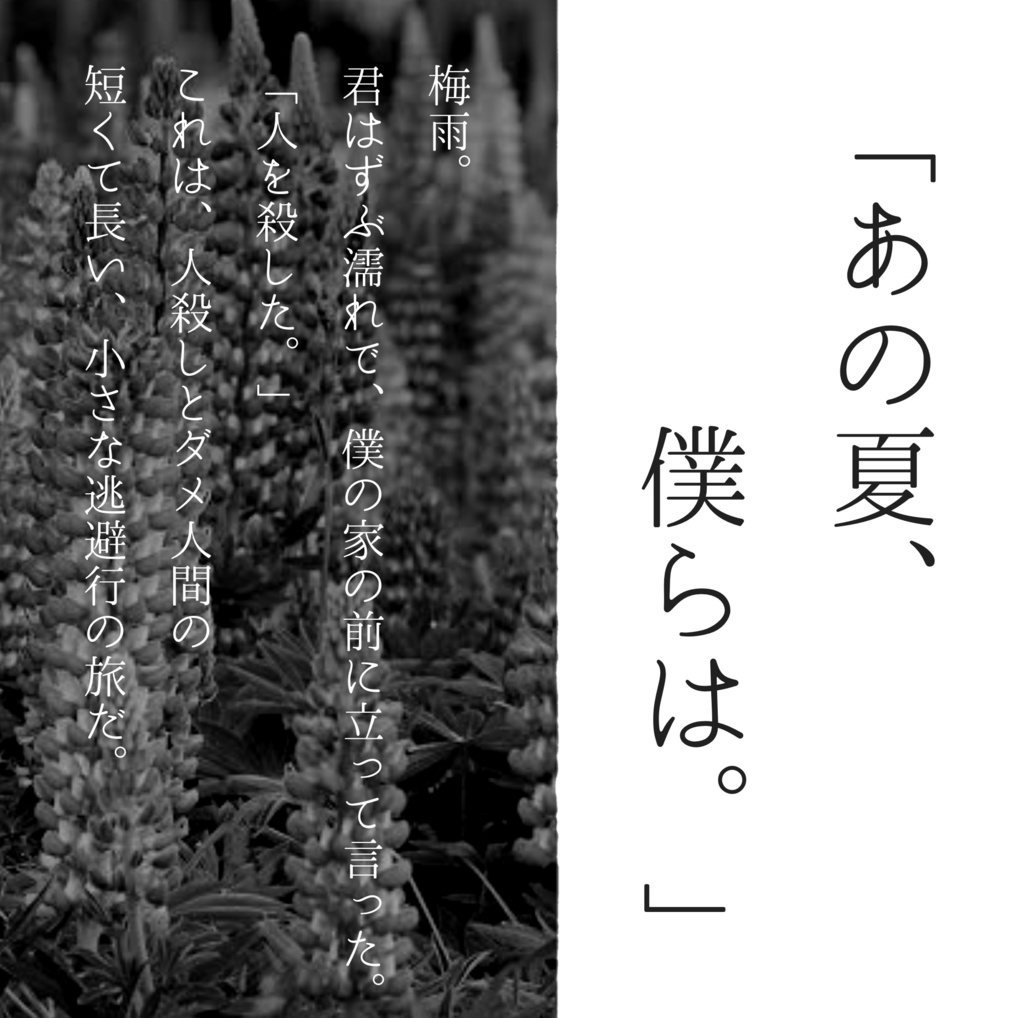 「あの夏、僕らは。」