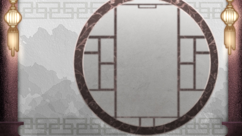 中華風サムネ素材 雑談・歌枠両用セット(無料版あり)