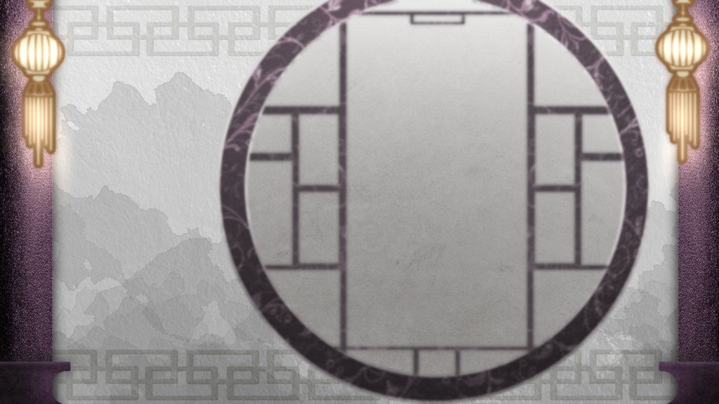 中華風サムネ素材 雑談・歌枠両用セット(無料版あり)