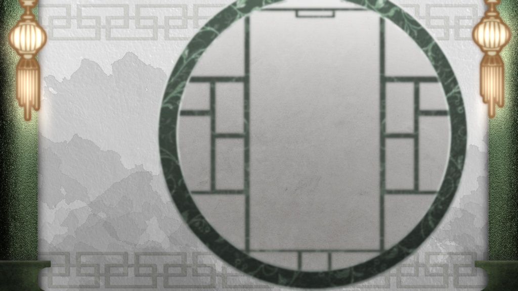 中華風サムネ素材 雑談・歌枠両用セット(無料版あり)