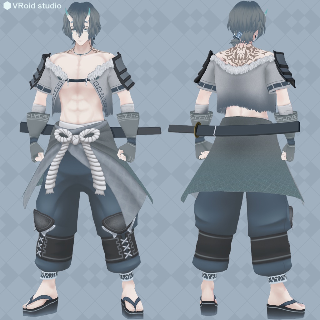 魂募集3DVtuberモデル『鬼人』限定1点のみ